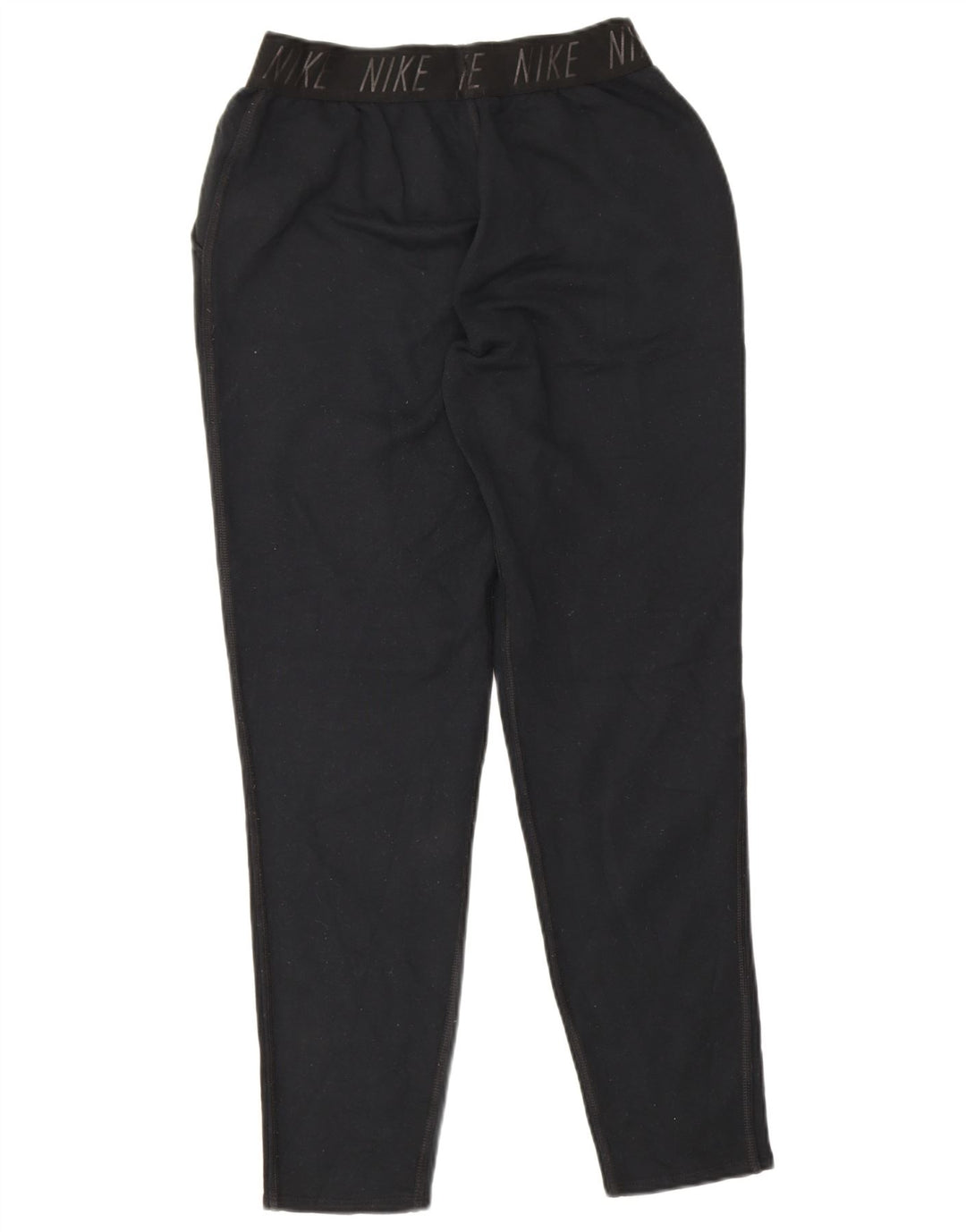 Calça esportiva feminina Nike Dri Fit Graphic UK 10 pequena preta poliéster