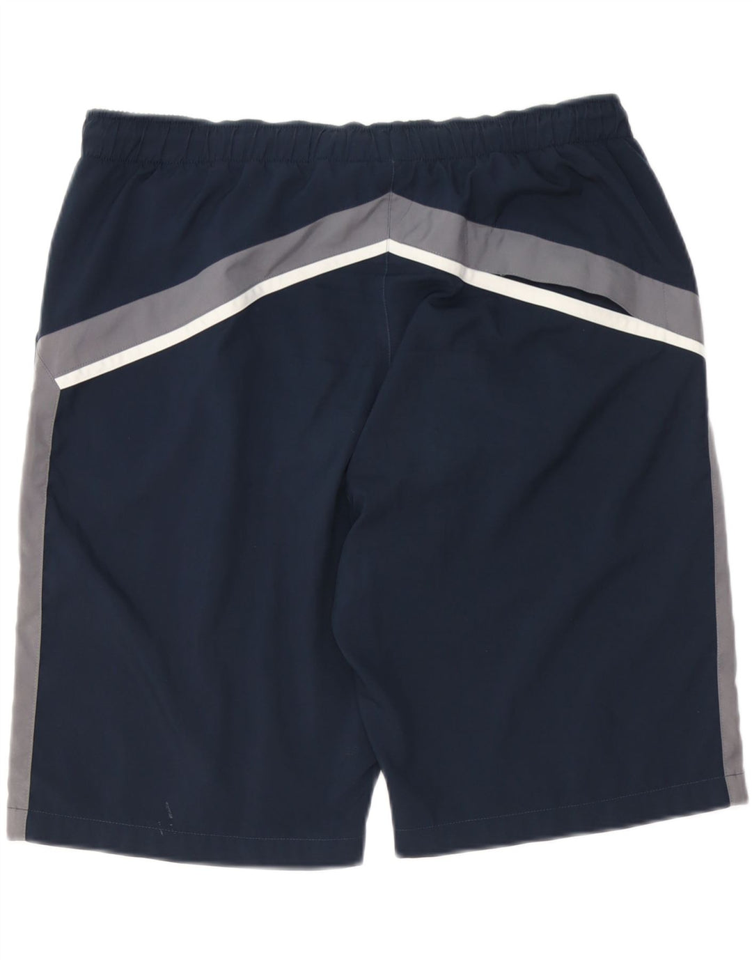 Shorts de natação masculinos Nike XL azul marinho colorblock poliéster