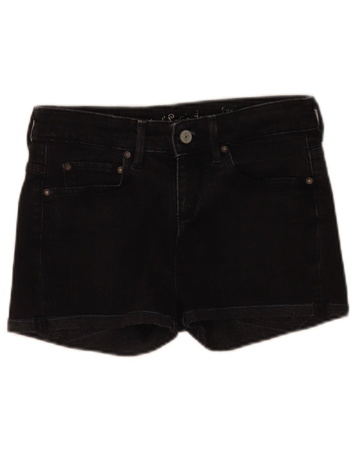 Calça jeans feminina Levi's W28 médio algodão preto