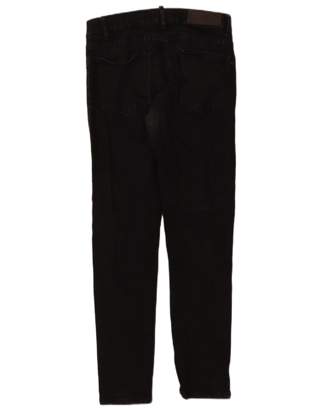 Calça jeans skinny feminina Zara W32 L30 algodão preto