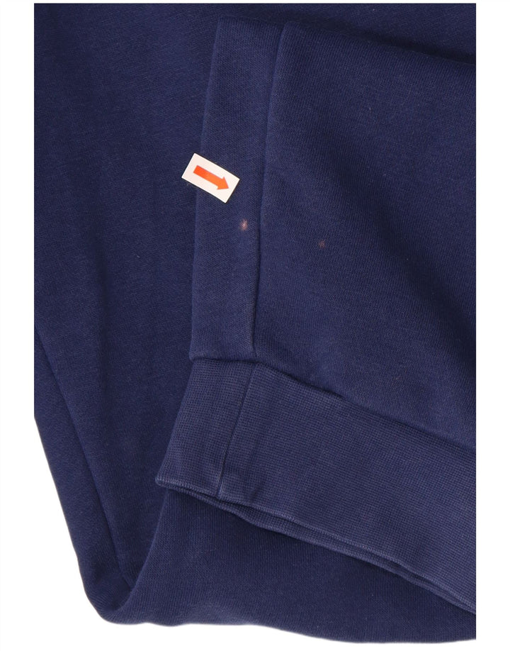 Adidas Mens Treino Calças Joggers Médio Azul Marinho Algodão