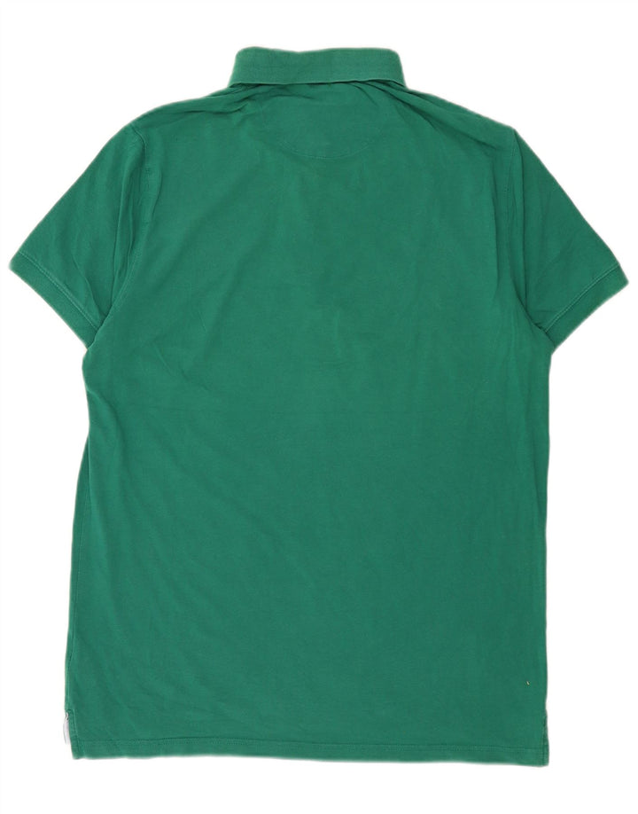 Camisa polo masculina MASSIMO DUTTI grande verde