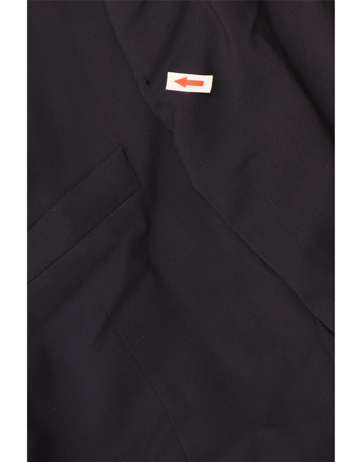 Jaqueta blazer masculina de 2 botões Brooks Brothers Reino Unido 40 grande lã azul marinho