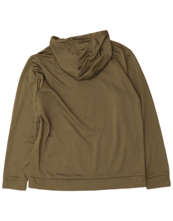 Jumper com capuz masculino Under Armour 2XL cáqui