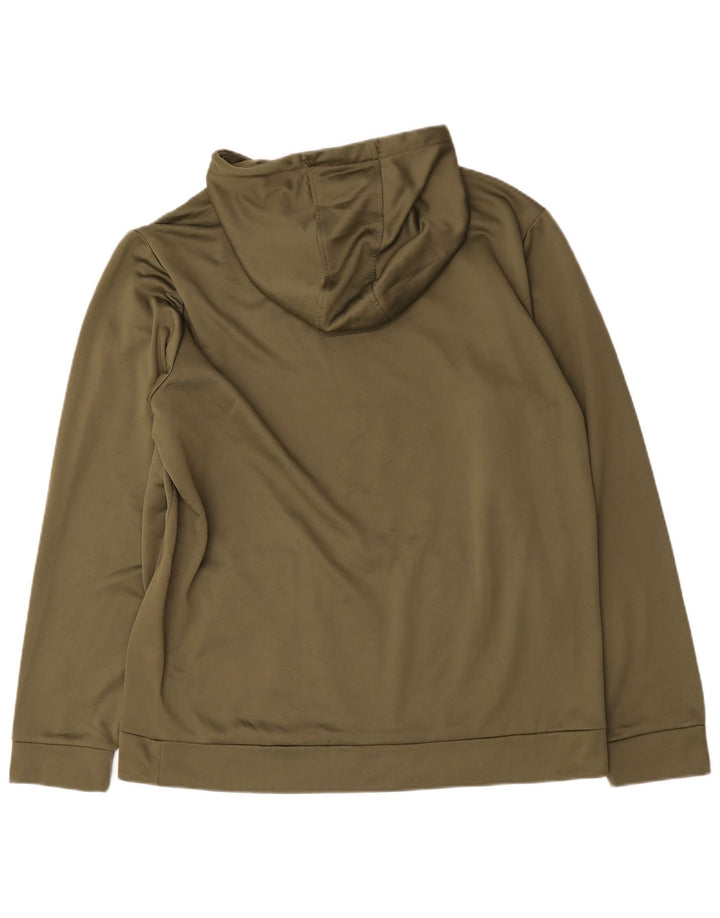 Jumper com capuz masculino Under Armour 2XL cáqui