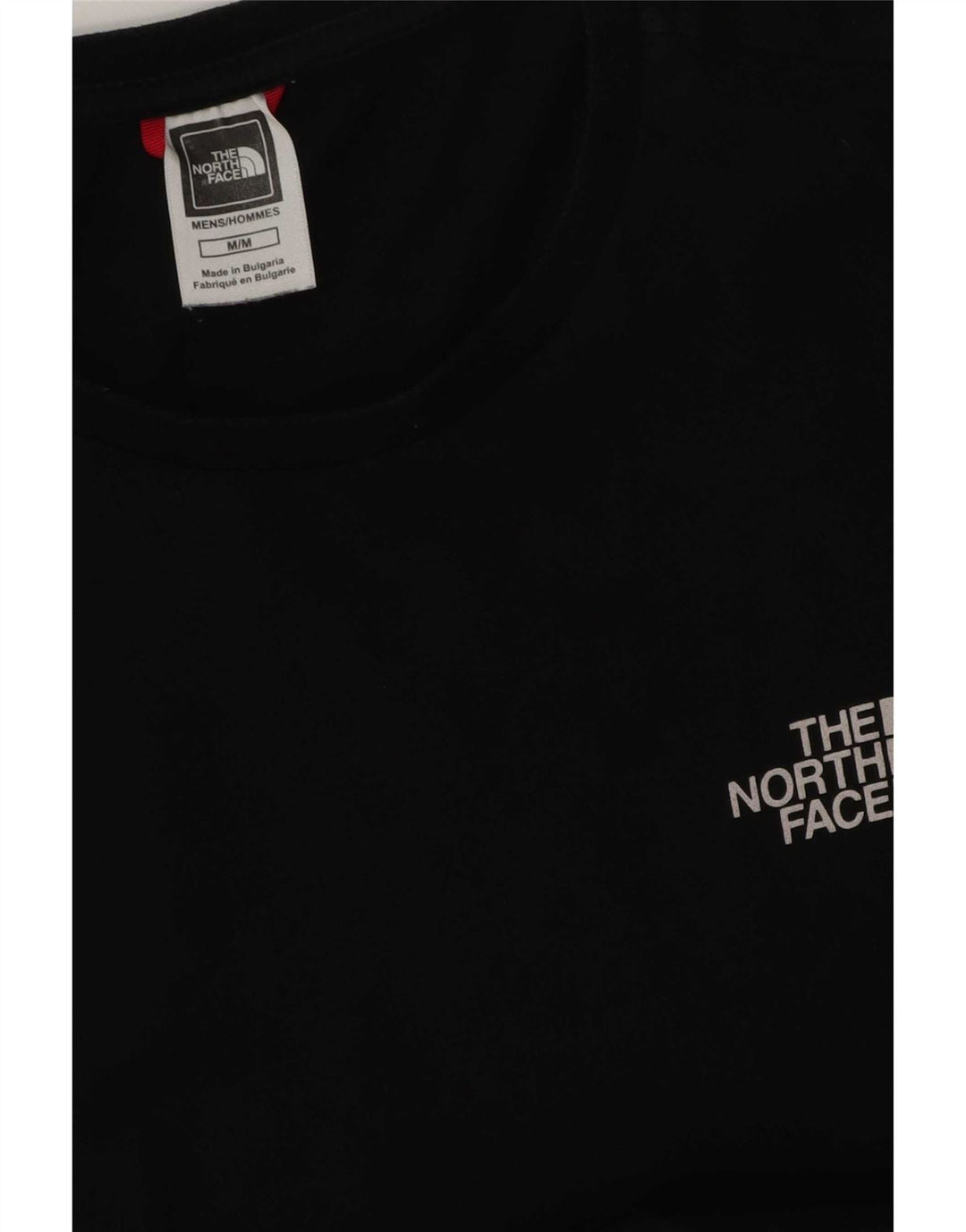 Camiseta masculina The North Face Top médio algodão preto