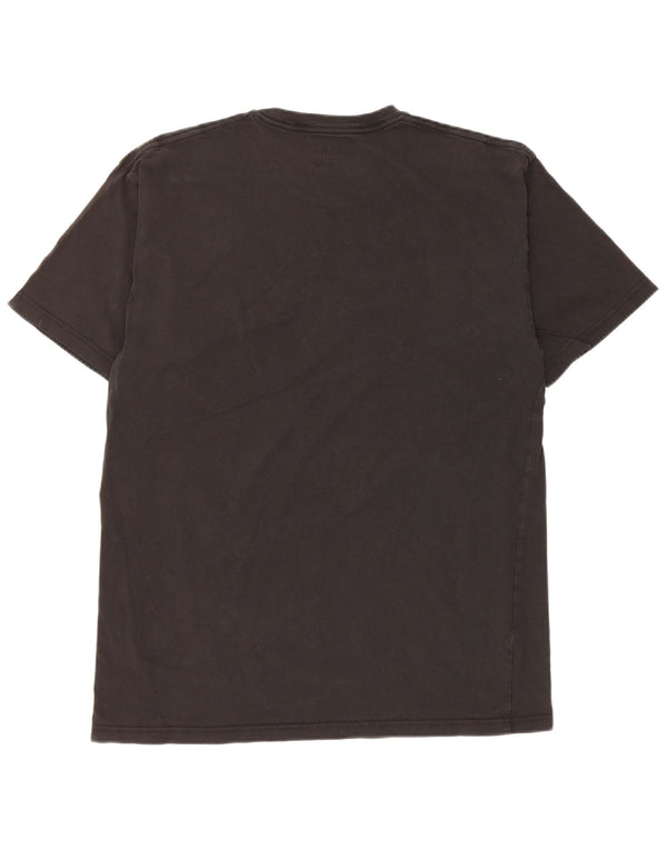Camiseta Vans Masculina Classic Fit Graphic Top Grande Algodão Preto