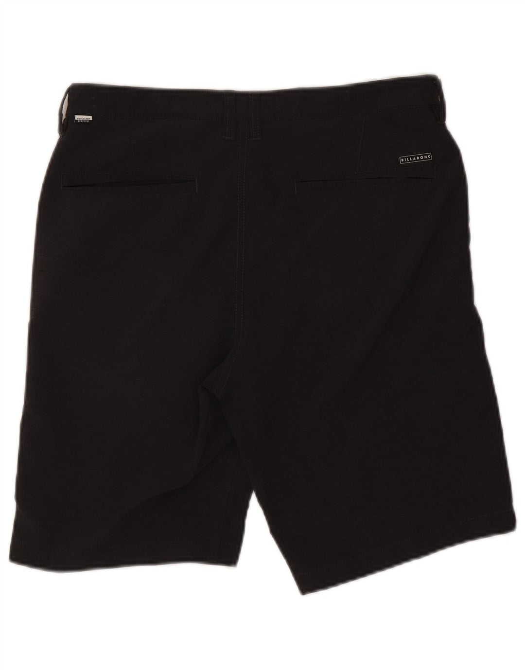 Billabong Mens Chino Shorts W33 Grande Poliéster Preto