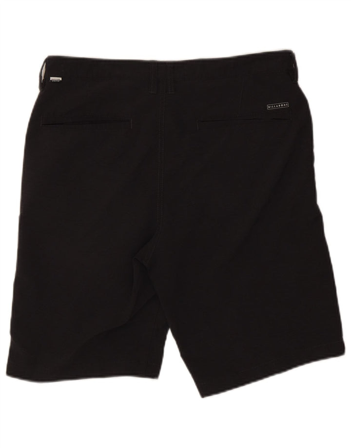 Billabong Mens Chino Shorts W33 Grande Poliéster Preto