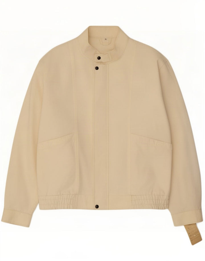 Jaqueta bomber masculina Alexander IT 54 2XL algodão branco
