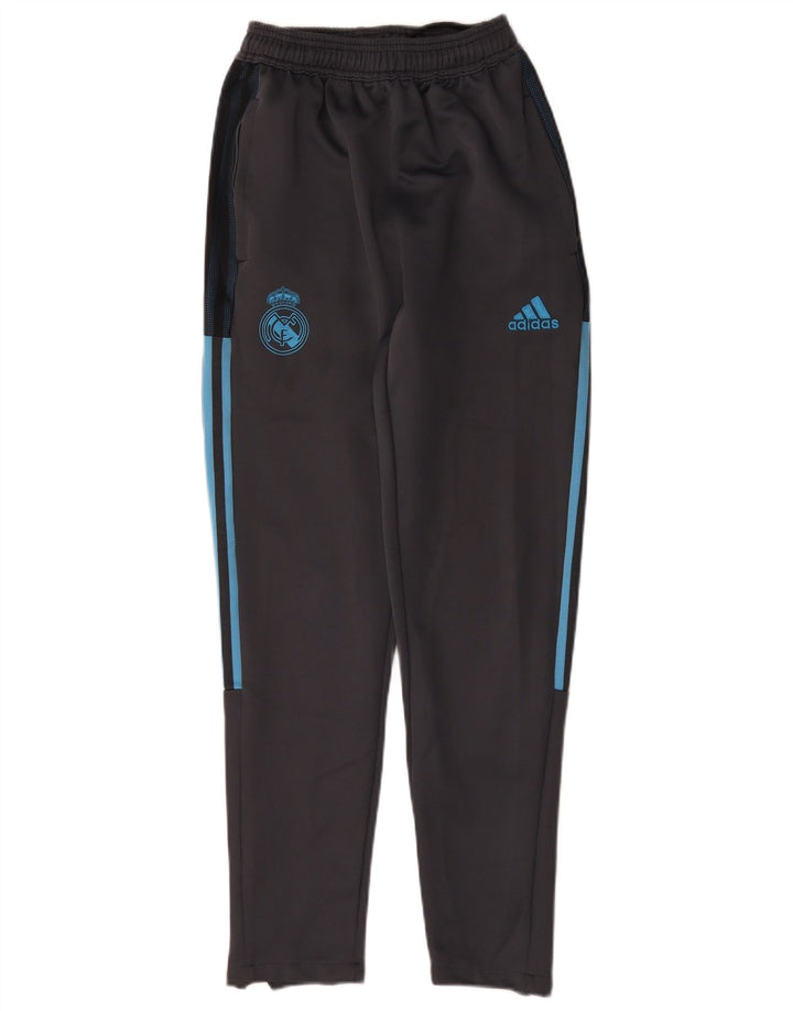 Calça Adidas Real Madrid Masculina Pequena Azul Marinho Poliéster