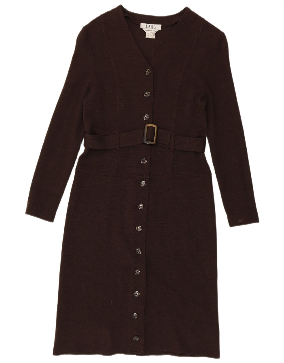 Marella Vestido Jumper Feminino IT 44 Marrom Médio