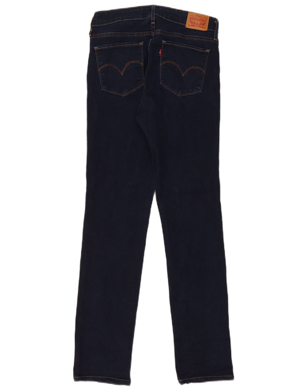 Calça jeans feminina Levi's 712 Slim W29 L32 azul marinho algodão