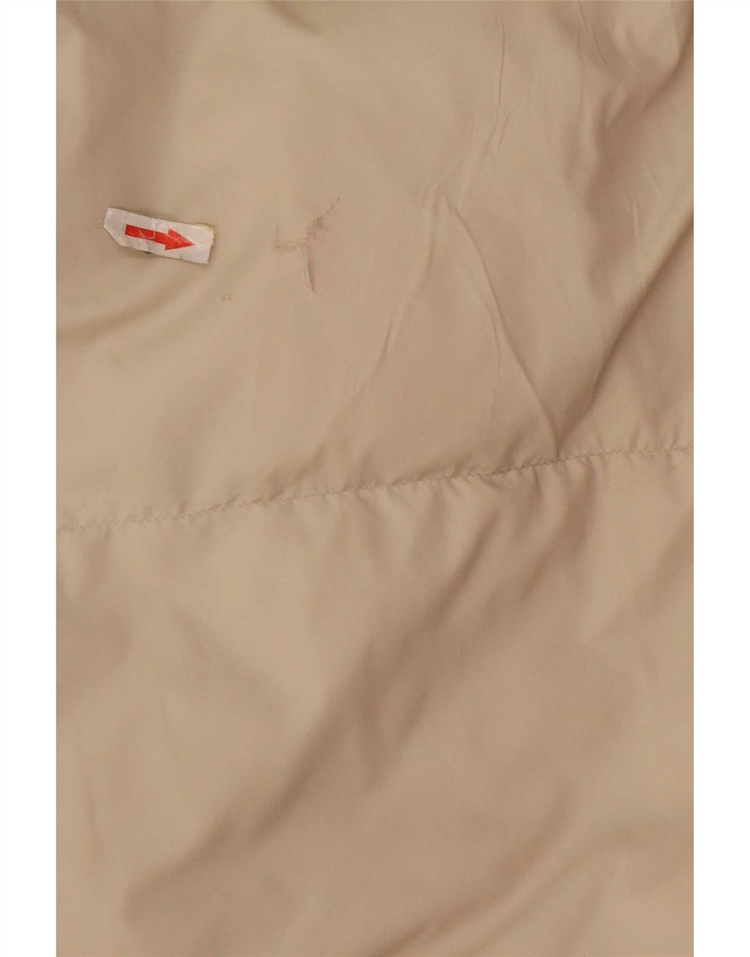 Jaqueta acolchoada masculina Kappa UK 44 2XL bege Colourblock poliamida