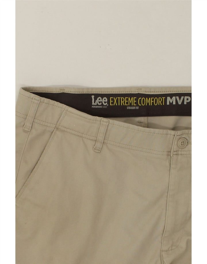 LEE Mens Straight Chino Trousers W40 L32 Beige Cotton Vintage Lee and Second-Hand Lee from Messina Hembry 