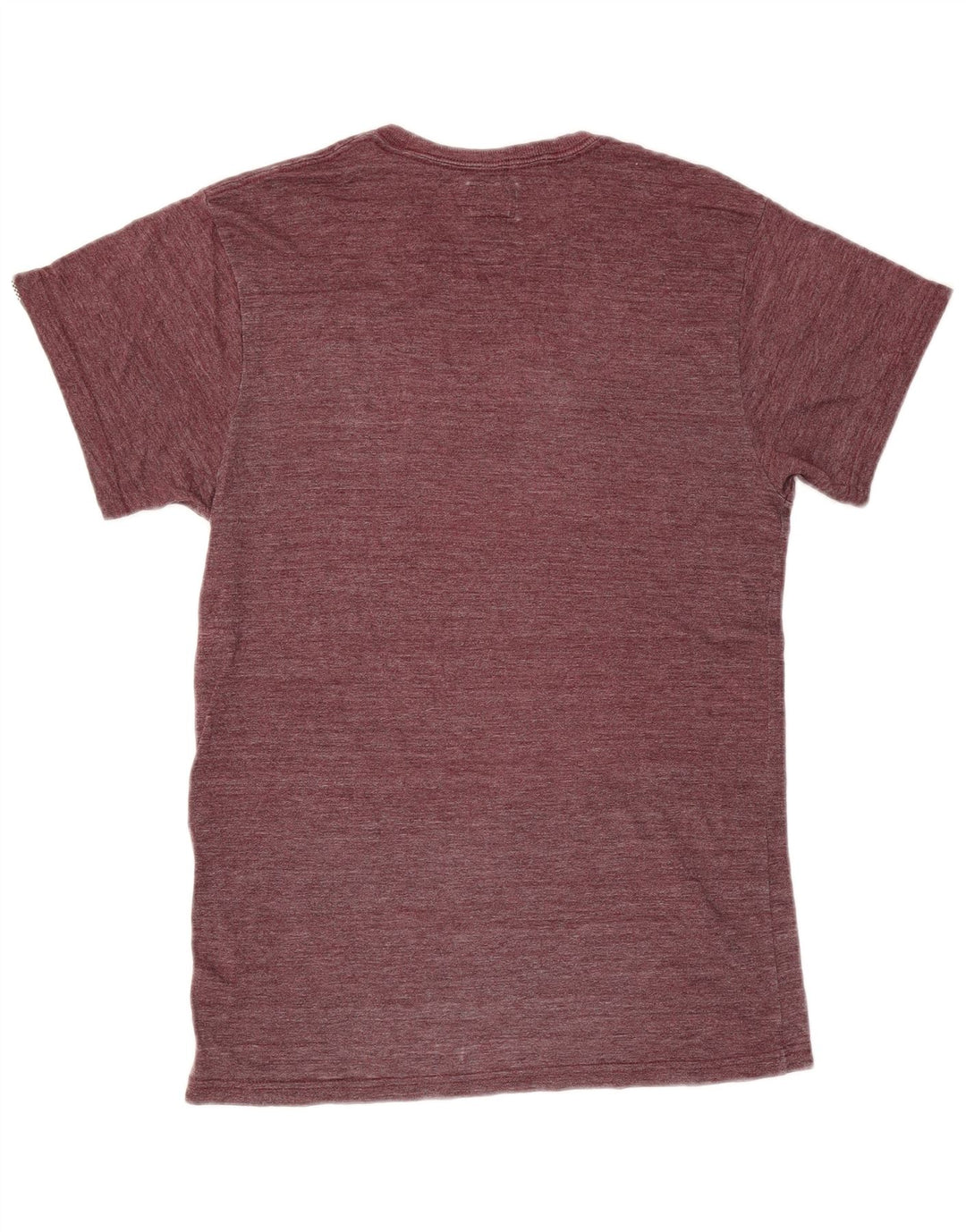 Camiseta Vans masculina gráfica pequena Borgonha manchada