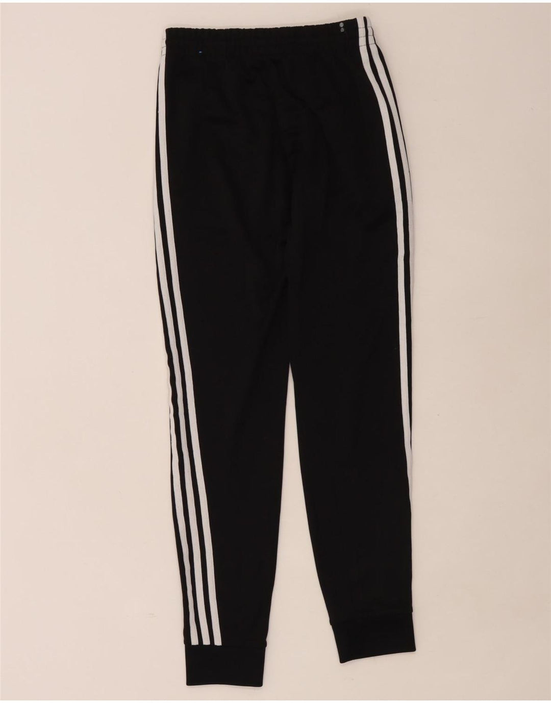 Adidas Mens Treino Calças Joggers Pequeno Poliéster Preto