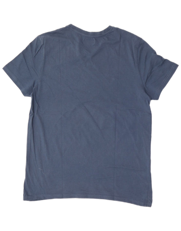 Camiseta feminina Chiemsee com estampa gráfica UK 18 XL algodão azul