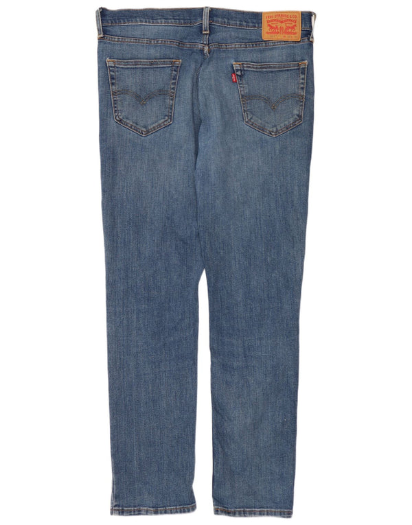 Levi's Mens 511 Slim Jeans W34 L32 Azul Algodão