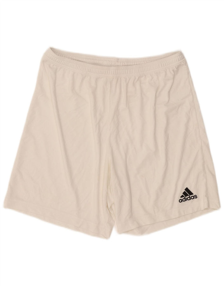 Adidas Mens Aeroready Sport Shorts XL Branco Poliéster