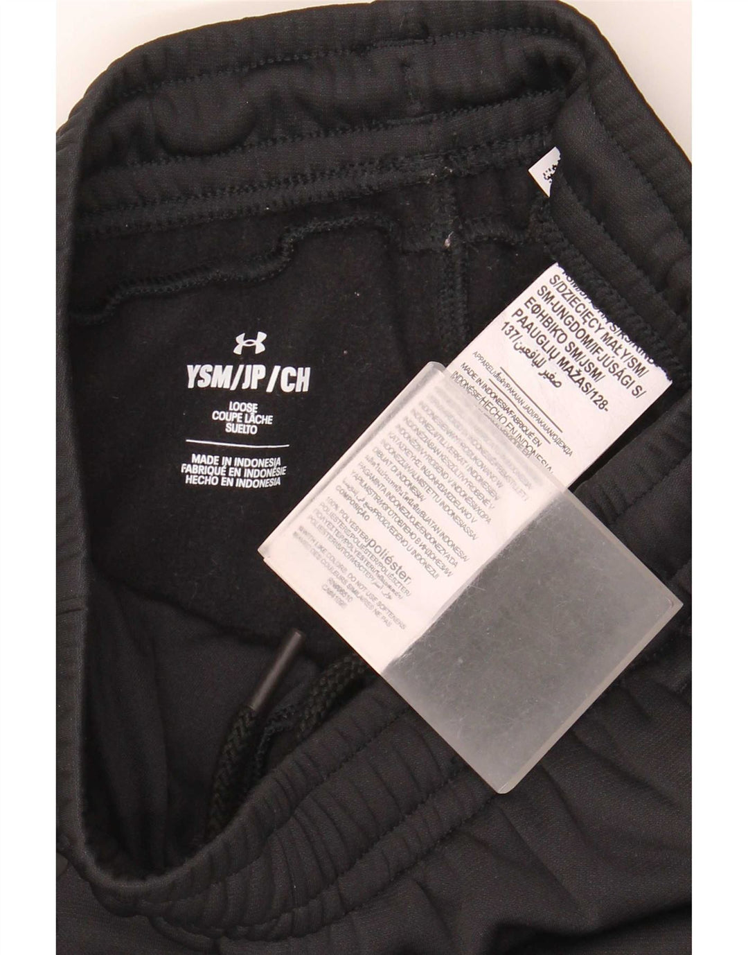 Calça de treino Under Armour Boys Joggers 7-8 anos pequeno preto