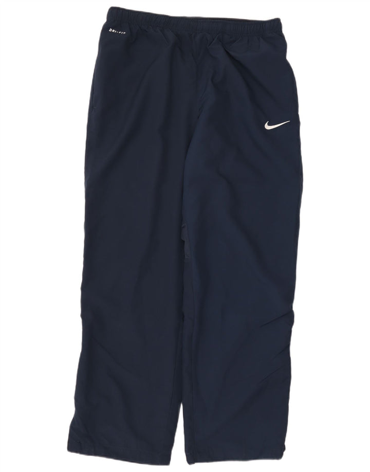 Calça de treino masculina NIKE Dri Fit XL azul marinho poliéster