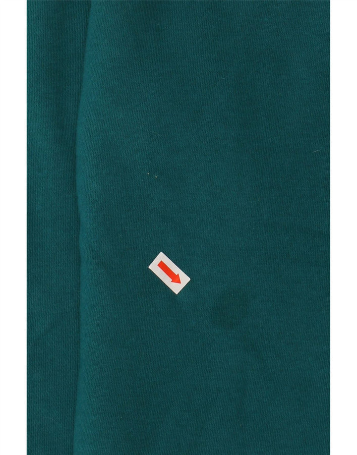 Calça de treino feminina Nike Joggers UK 12 médio algodão verde