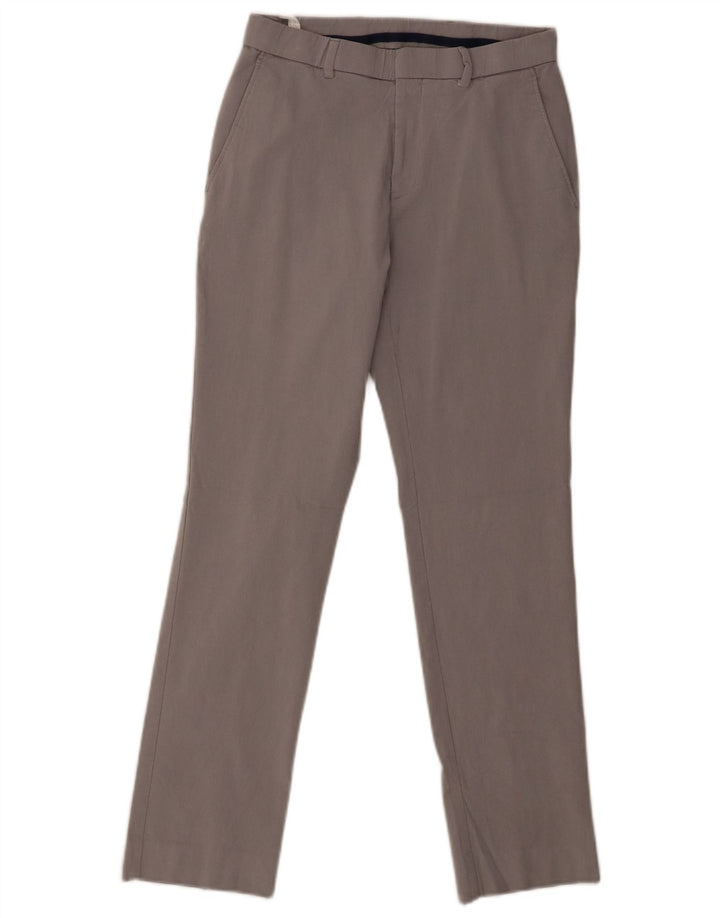 Calça Chino Slim Masculina TOMMY HILFIGER W30 L30 Cinza Rayon