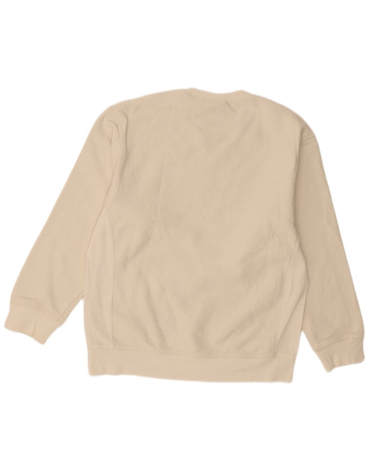 Carhartt moletom masculino jumper grande algodão bege