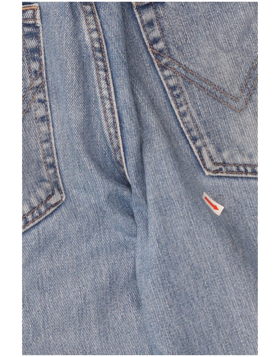 Calça jeans reta masculina WRANGLER regular fit W32 L30 algodão azul