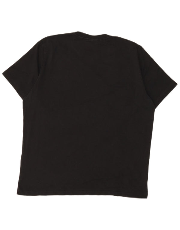 Camiseta masculina Paul Smith de manga curta com estampa gráfica XL preto algodão