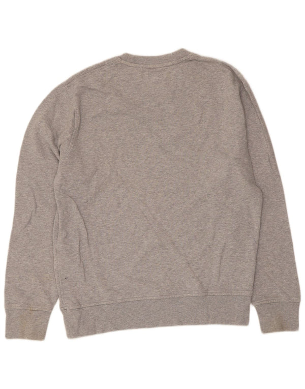 Moletom masculino Levi's Jumper pequeno algodão manchado cinza