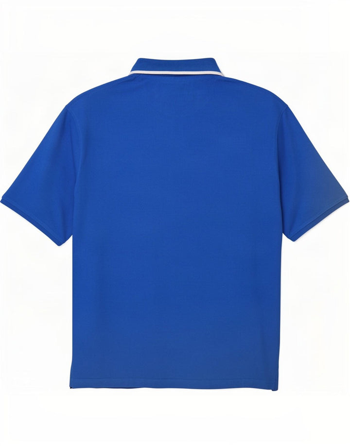 Camisa polo masculina James Pringle XL algodão azul