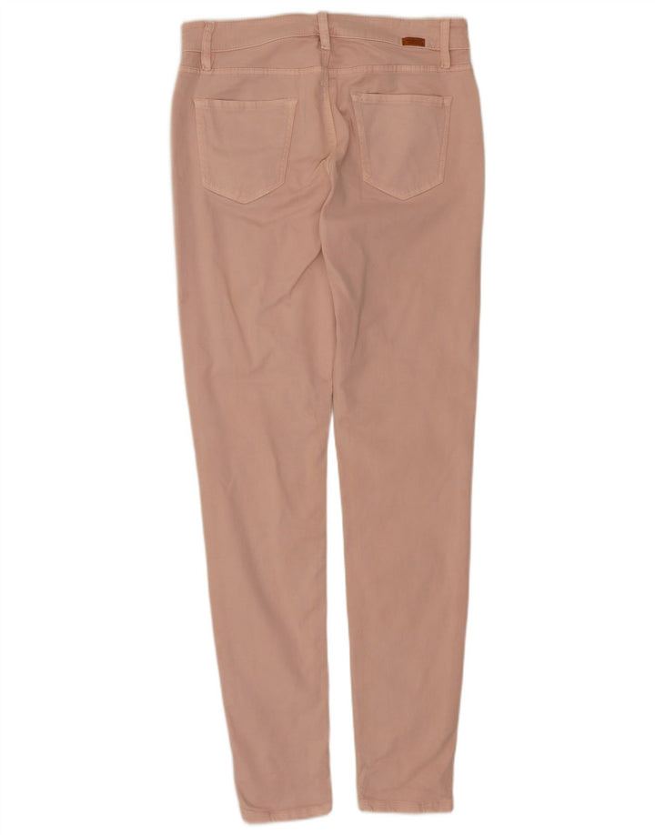 Jeans skinny feminino Massimo Dutti EU 38 pequeno W28 L29 algodão rosa