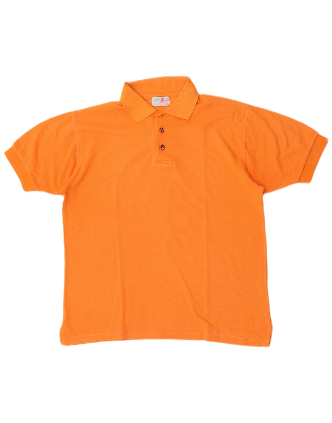 Camisa polo masculina Ball On algodão laranja médio