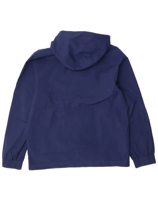 Jaqueta de chuva com capuz Adidas meninos 13-14 anos azul marinho