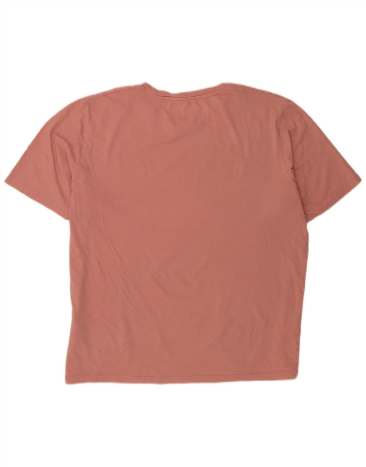 Camiseta masculina Jack & Jones Top 2XL algodão rosa