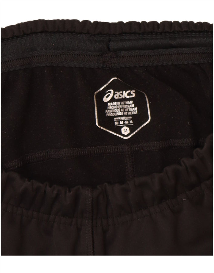 Calça de treino masculina Asics poliéster preto médio