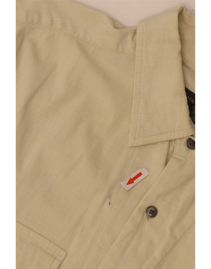 Camisa masculina Banana Republic XL algodão bege