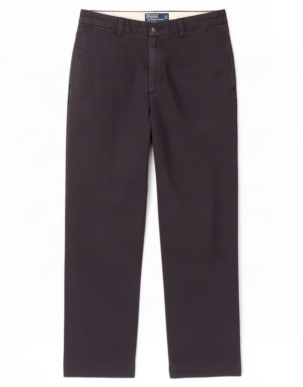 Polo Ralph Lauren Mens Philip Pant Chino Calças W33 L32 Azul Marinho