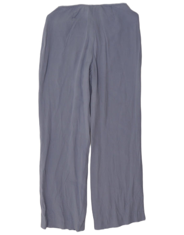 Luisa Spagnoli Calça feminina casual folgada IT 44 médio W28 L28 azul