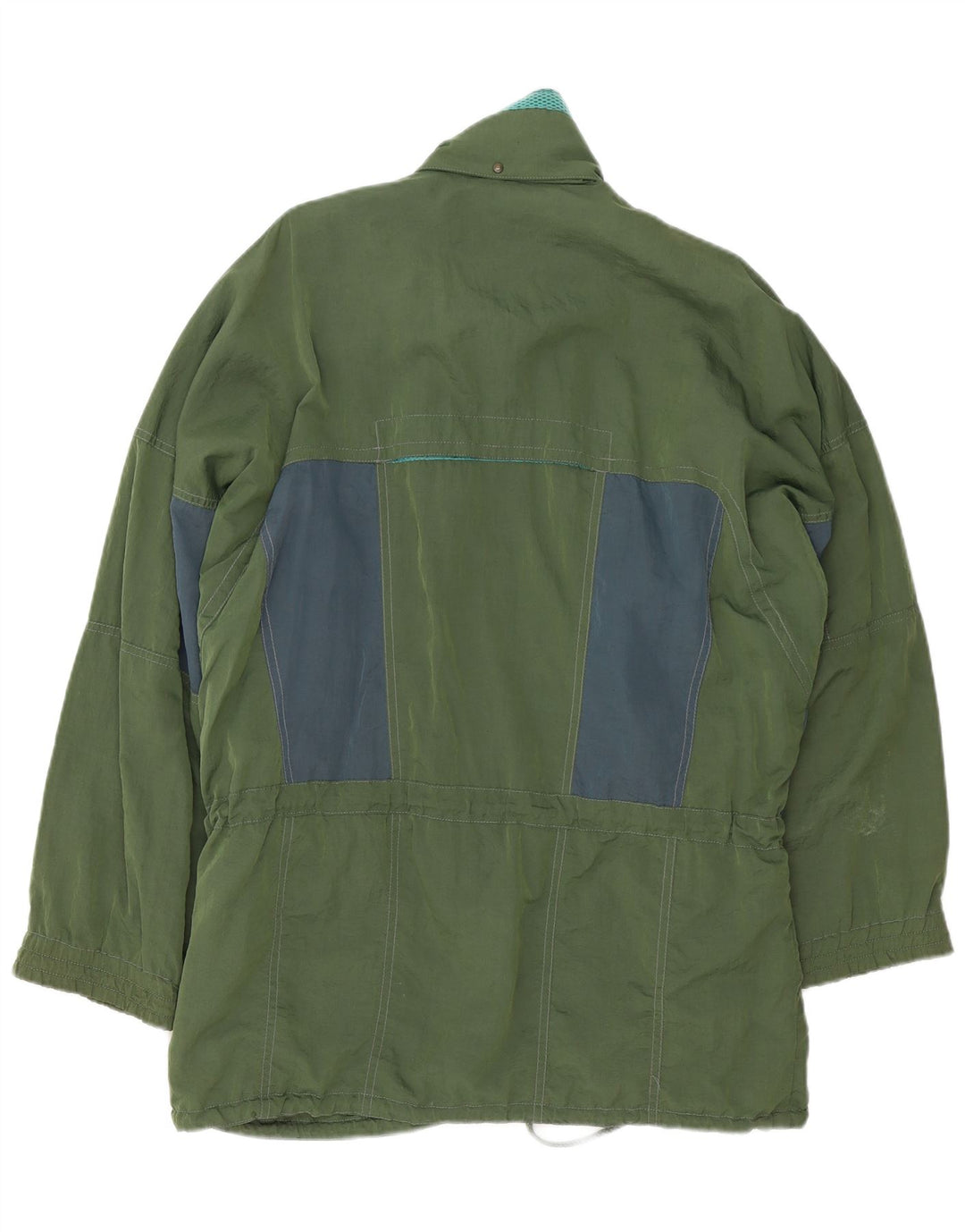 Jaqueta de chuva masculina Colmar UK 40 grande poliamida colorblock verde