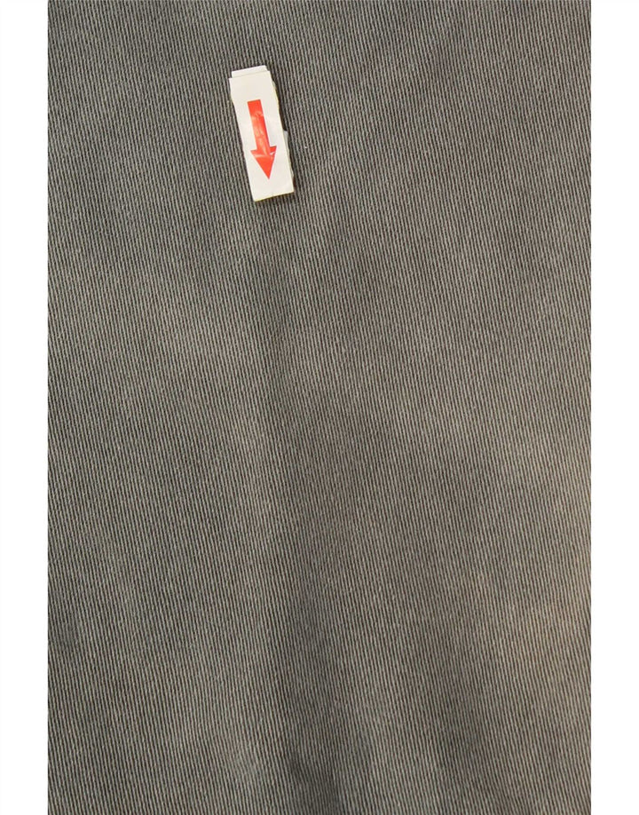 Wrangler Mens Tapered Jeans W36 L30 Cinza Algodão