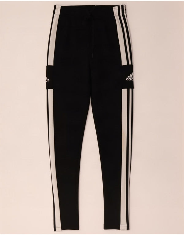 Adidas Mens Aeroready Calças de treino XS Preto Colourblock Poliéster
