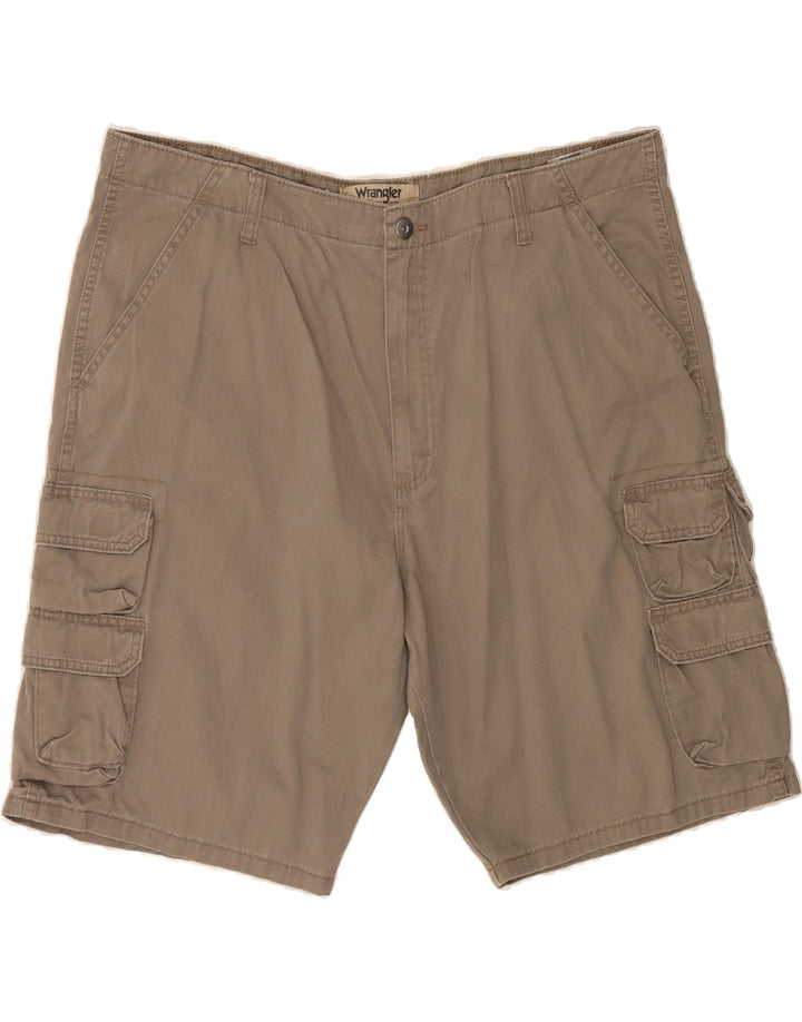WRANGLER Mens Cargo Shorts W40 XL Beige Cotton Vintage Wrangler and Second-Hand Wrangler from Messina Hembry 