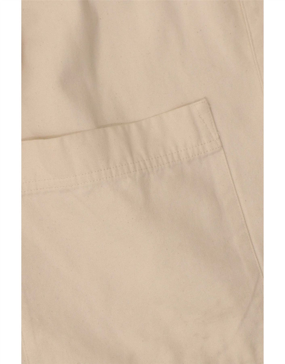 Jaqueta utilitária masculina Zara UK 40 grande algodão bege