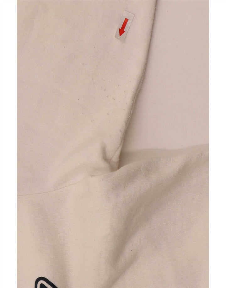 Suéter gráfico Dickies Boys 11-12 anos algodão branco