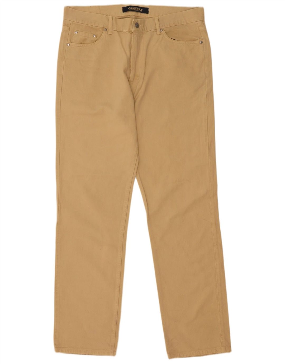 Carrera Mens Straight Jeans IT 54 2XL W38 L34 Bege