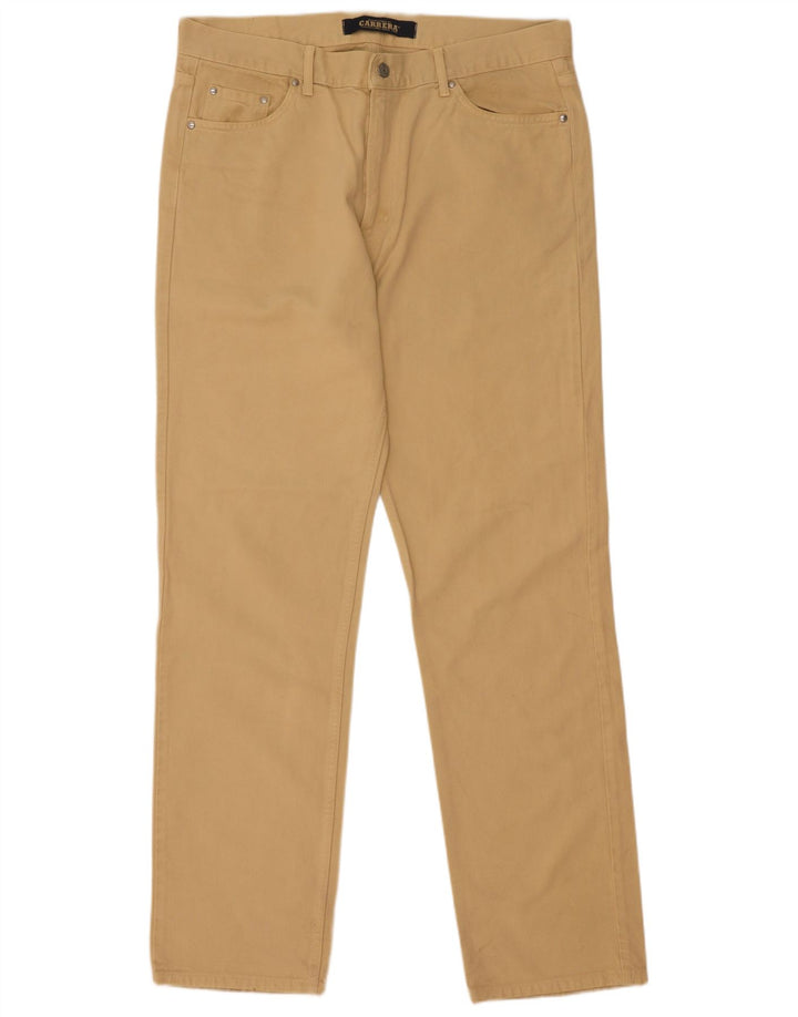 Carrera Mens Straight Jeans IT 54 2XL W38 L34 Bege