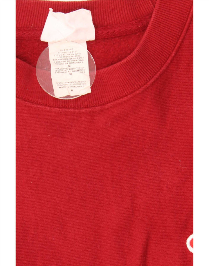 Moletom masculino Champion Reverse Weave Jumper médio algodão vermelho